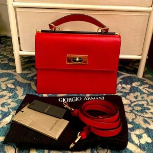 NWT Giorgio Armani shoulder handbag